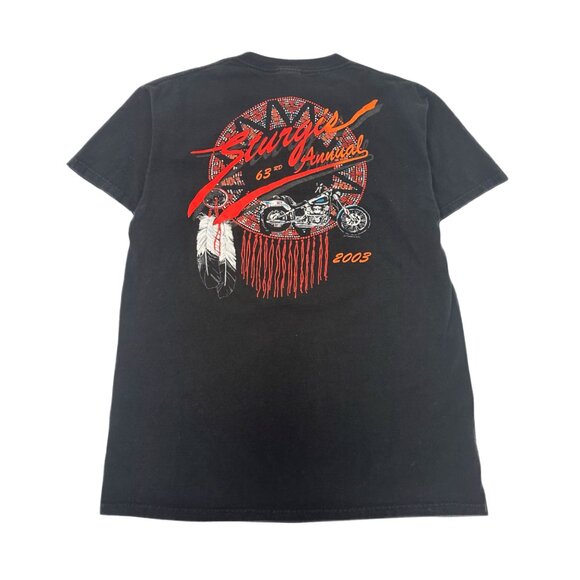 2003 Sturgis Bike Rally Eagle Graphic Tee M - Picture 2 of 5